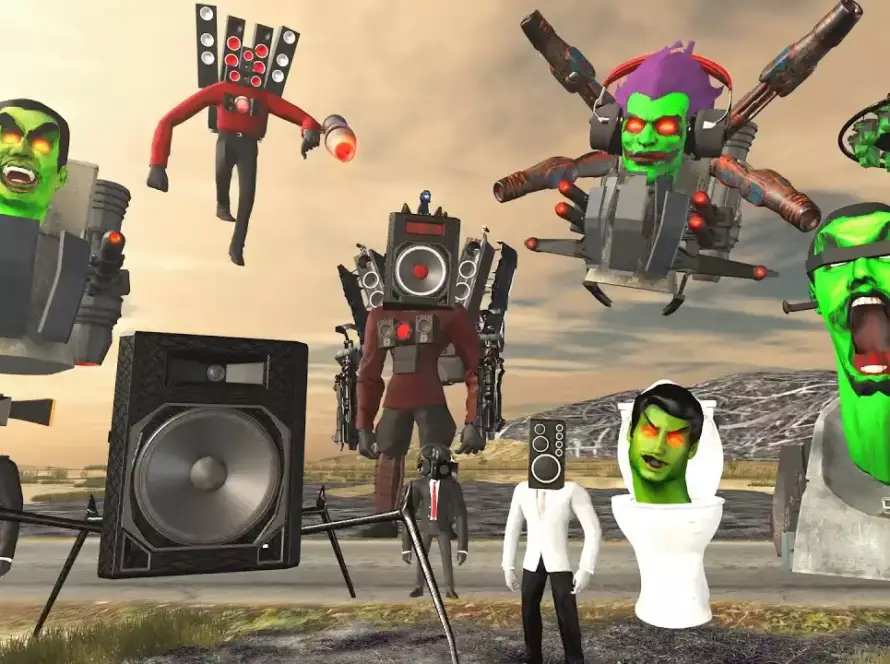 Skibidi toilet zombie Vs cameraman | all episodes